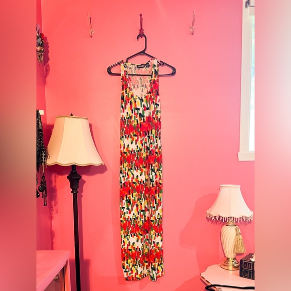 Colourful Maxi Dress - Picture 1 of 4